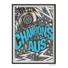Melbourne City 24/25 ALM Champions A2 Poster