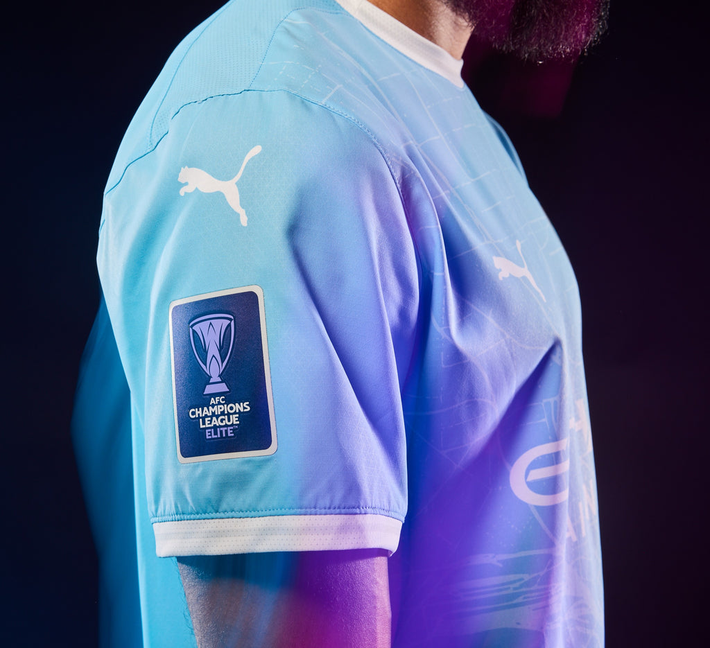 Melbourne City 25/26 ACL Home Jersey - Youth Fit with BOS 38 Printing