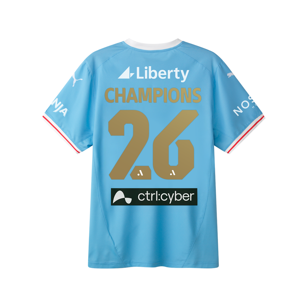 Melbourne City 25/26 ALW Champions Home Jersey - Women's Fit