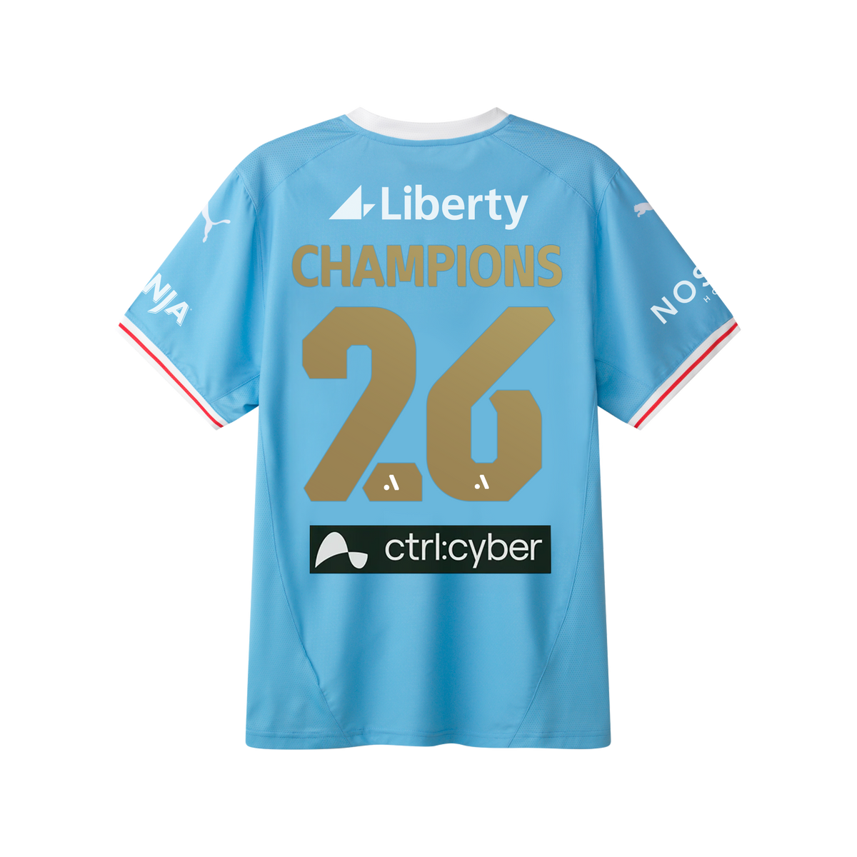 Melbourne City 25/26 ALW Champions Home Jersey - Women's Fit