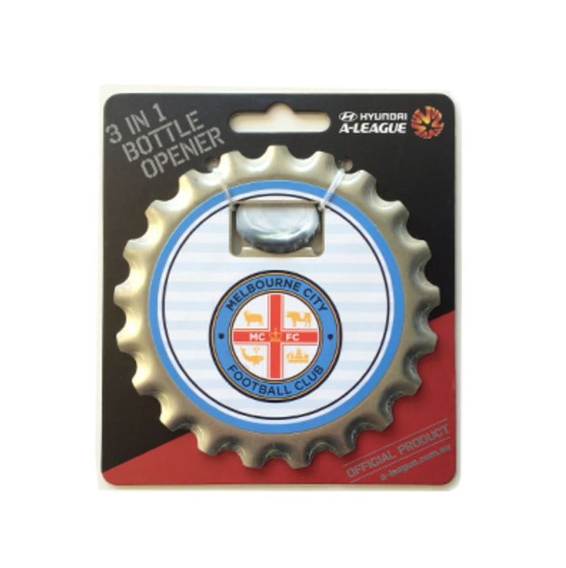 Melbourne City 3-in-1 Bottle Opener