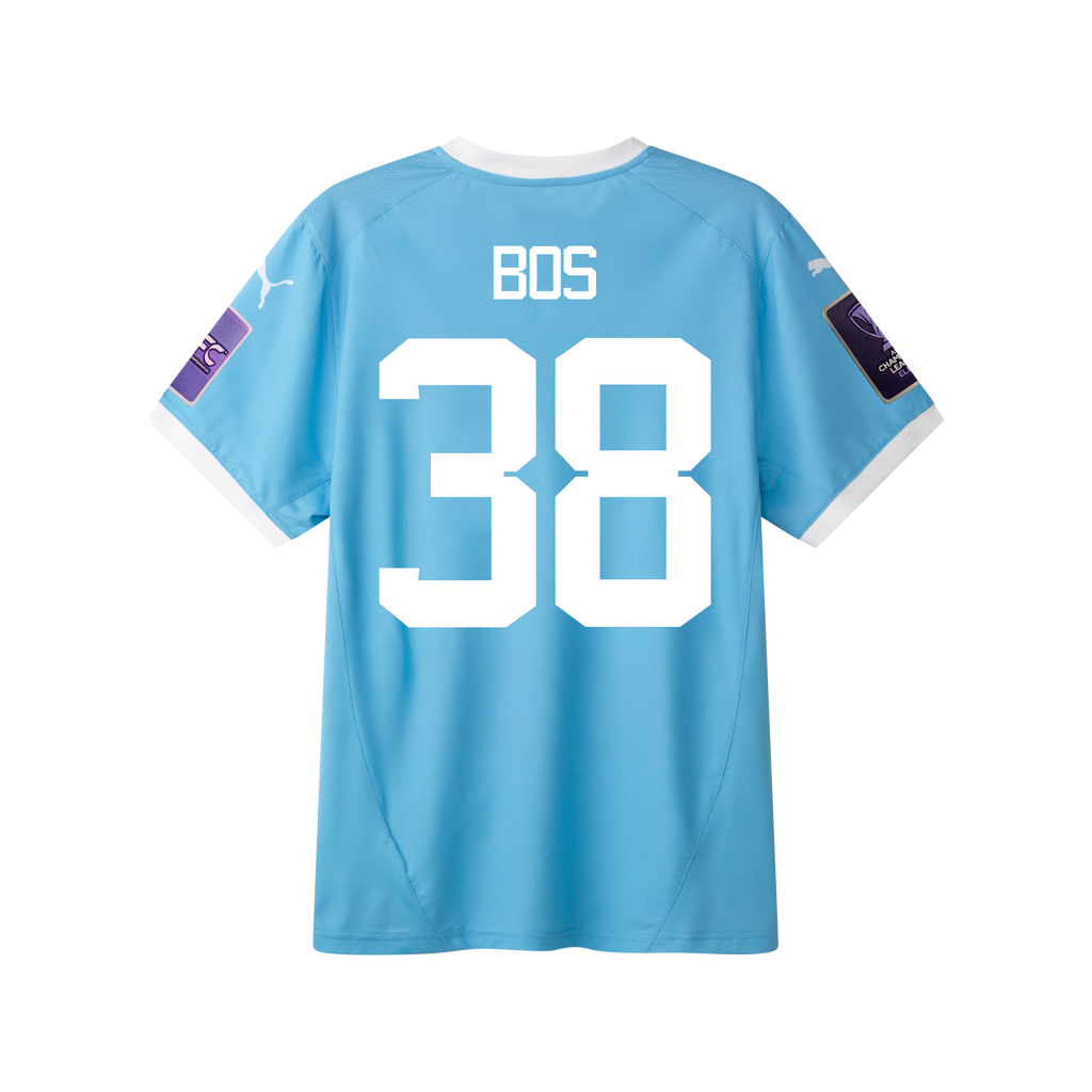 Melbourne City 25/26 ACL Home Jersey - Youth Fit with BOS 38 Printing
