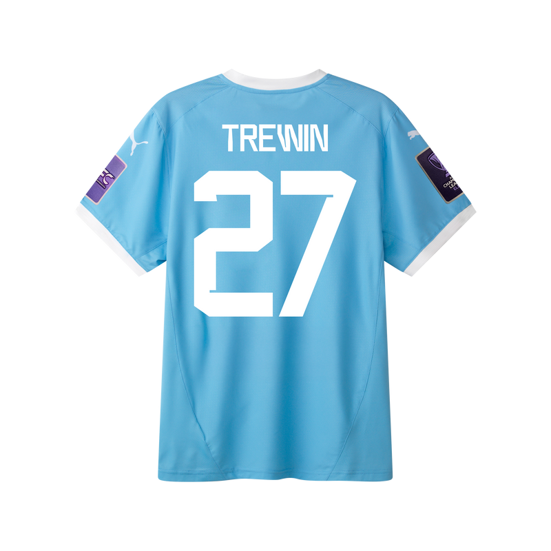 Melbourne City 25/26 ACL Home Jersey - Men's Fit with TREWIN 27 Printing