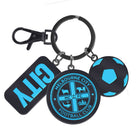 Melbourne City 3-Charm Keyring