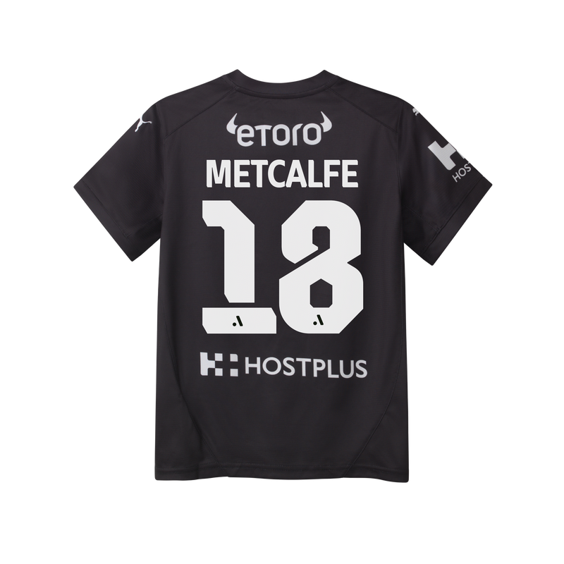 Melbourne City 25/26 ALM Away Jersey - Men's Fit with METCALFE 18 Printing