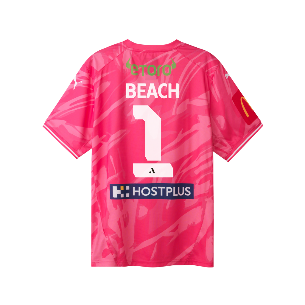 Melbourne City 25/26 ALM Goalkeeper Jersey - Men's Fit with BEACH 1 Printing
