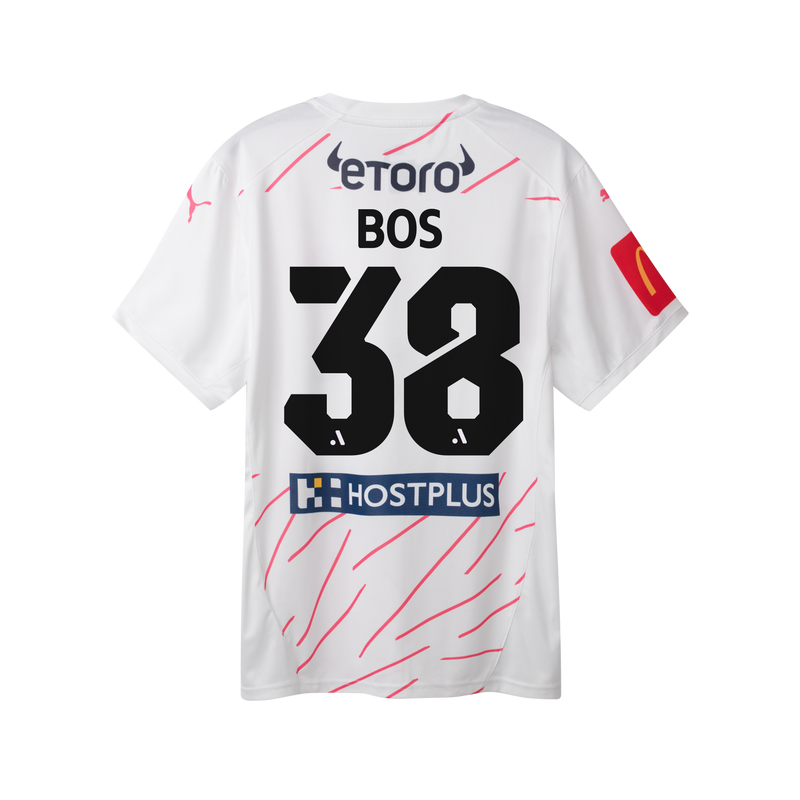 Melbourne City 25/26 ALM Third Jersey - Men's Fit with BOS 38 Printing