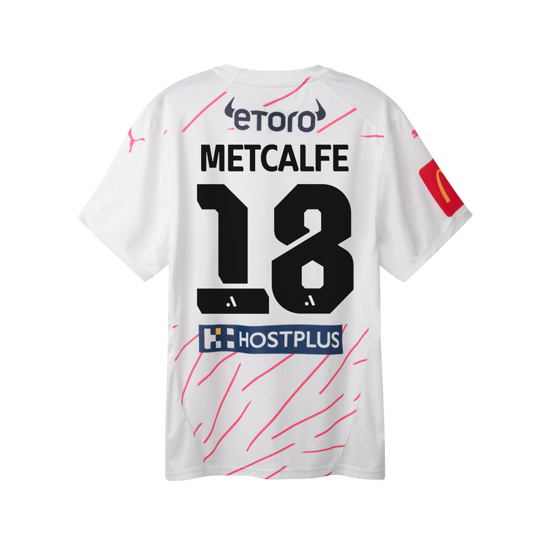 Melbourne City 25/26 ALM Third Jersey - Men's Fit with METCALFE 18 Printing