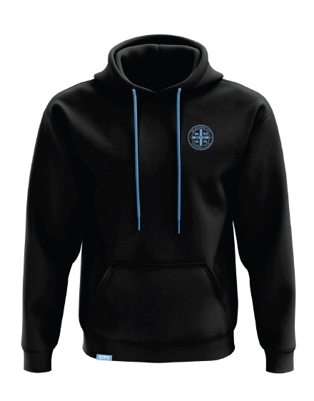 Authentically Melbourne Black Hoodie