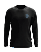 Authentically Melbourne Black Long Sleeve Tee