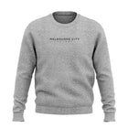 Modern Grey Embroidered Sweatshirt