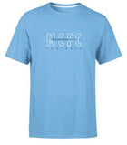 Tonal Overtype Blue Tee