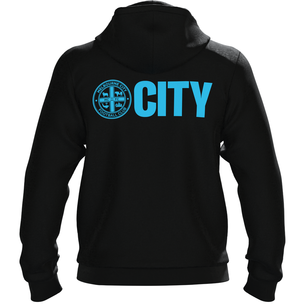 Melbourne City Urban Black Hoodie - Men's