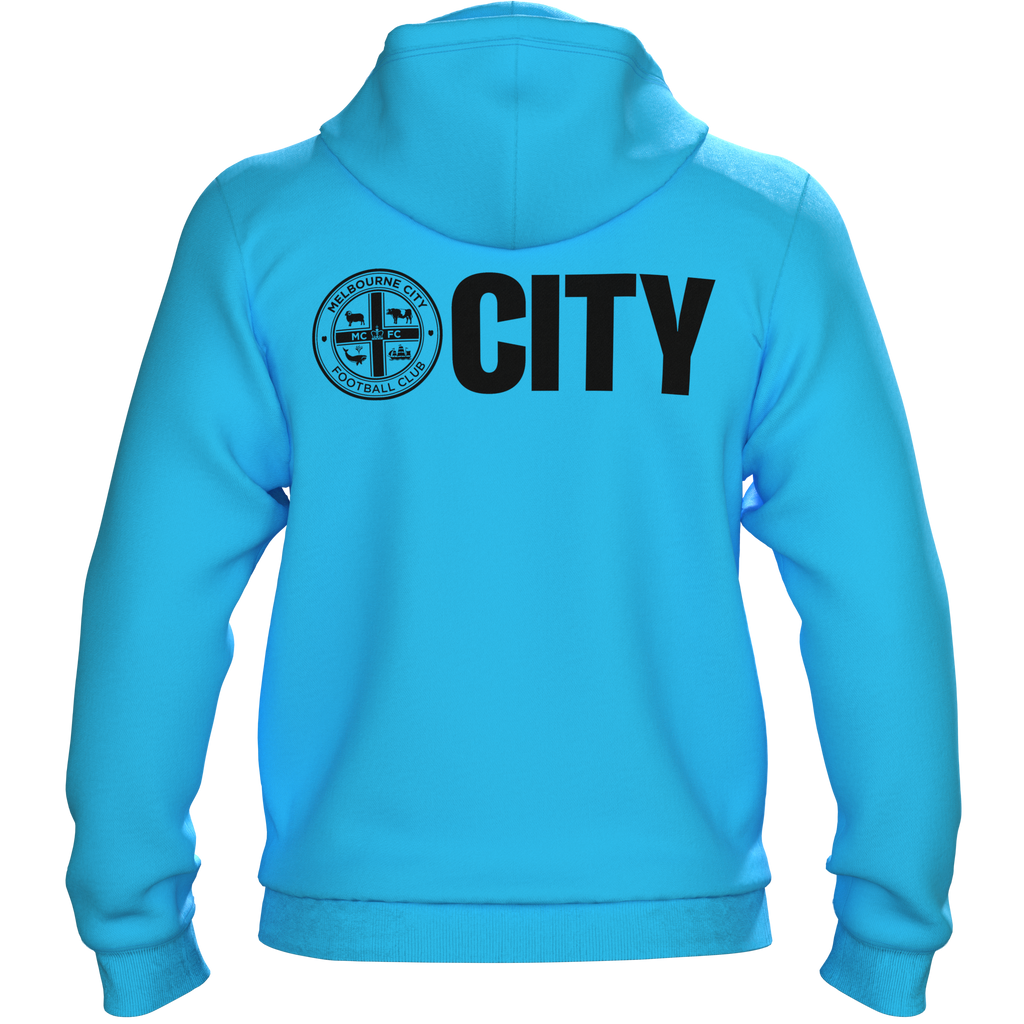 Melbourne City Urban Blue Hoodie - Youth