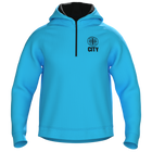 Melbourne City Urban Hoodie 1/4 Zip - Youth