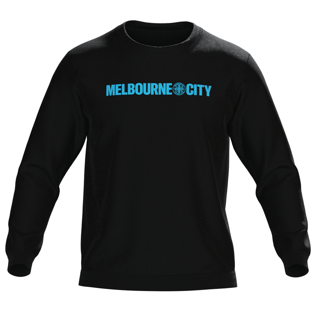 Melbourne City Urban Black Crew - Men's