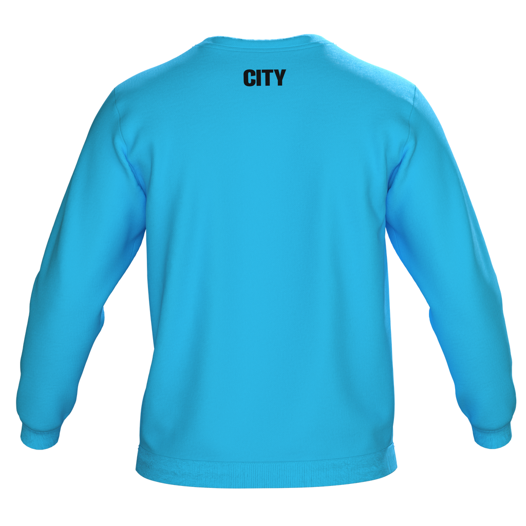 Melbourne City Urban Blue Crew - Men's