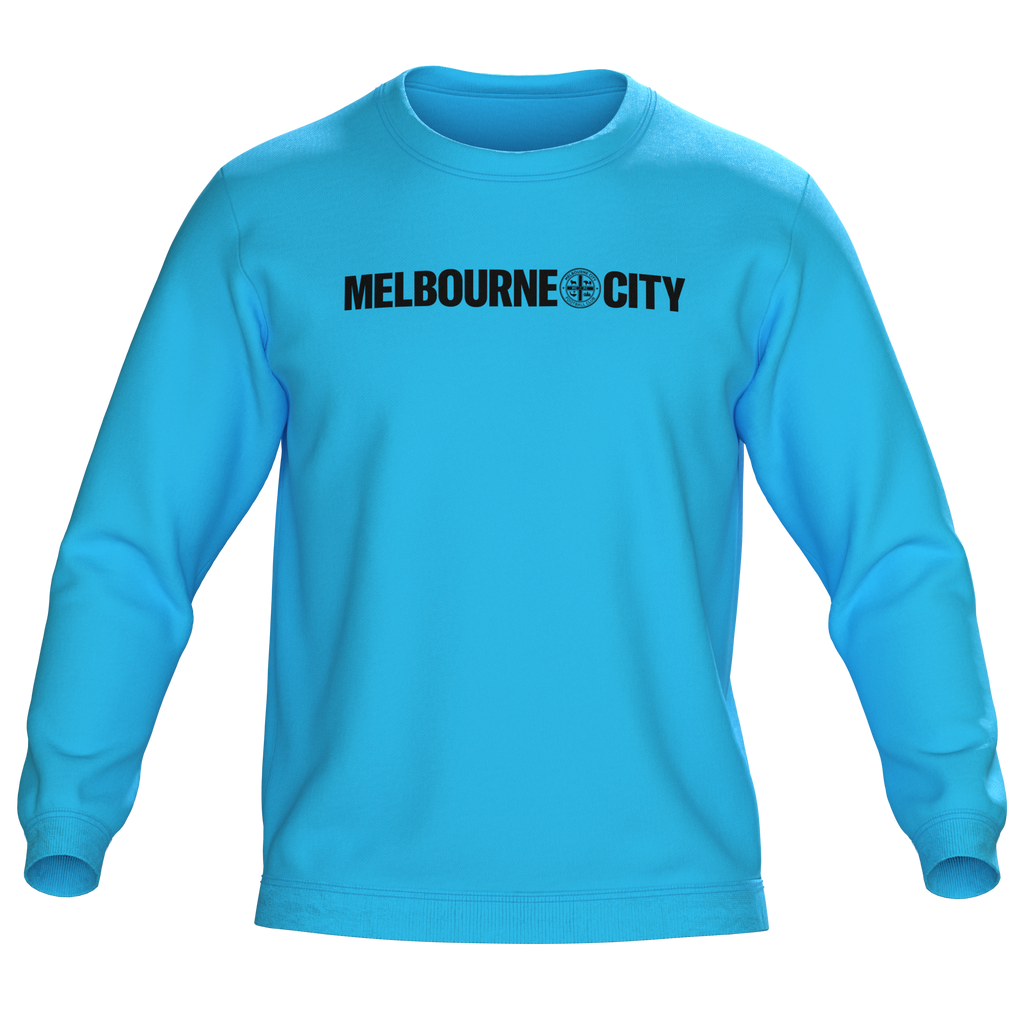 Melbourne City Urban Blue Crew - Men's